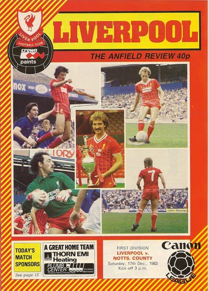 Liverpool FC v Notts County FC